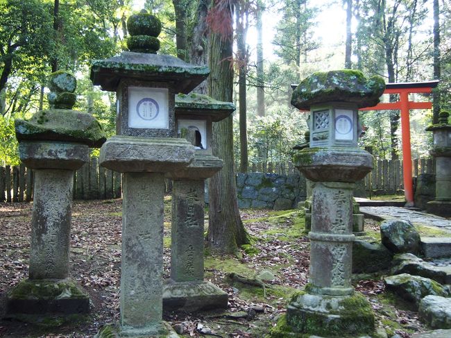 実はこの神社、この広い春日大社の中でも類を見ない不思議なものがあるということ。<br /><br />それが神社脇にある燈籠。