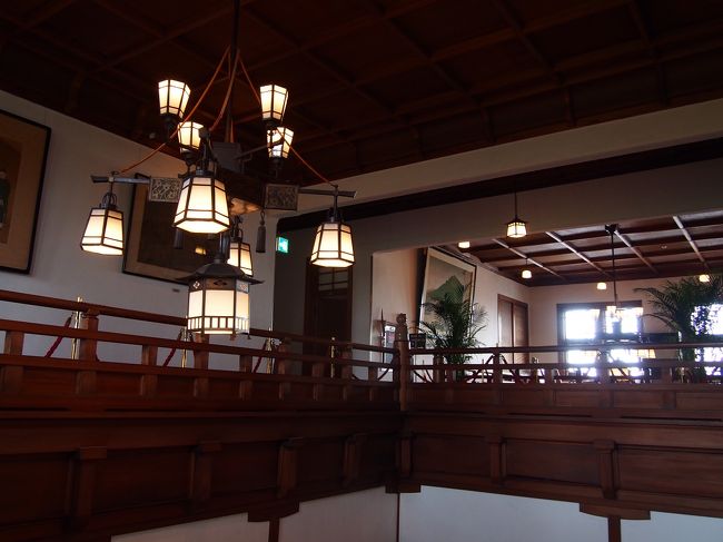 食事の後は館内を少しウロウロ。<br /><br />２階に上がってみました。