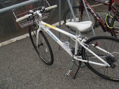 JR今治駅臨時レンタサイクルターミナルで
自転車を借りる。

1日500円。保証金1,000円。
