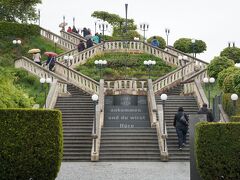 メルク修道院（Stift Melk）の庭園の階段（Stepped Garden approach）