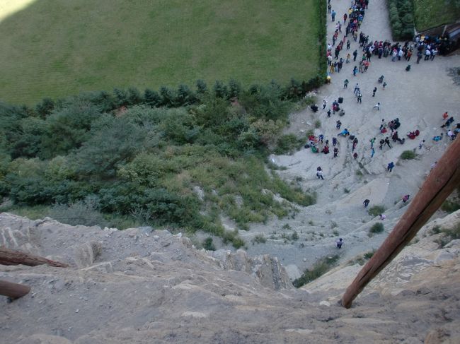 実は高所恐怖症なので、内心ものすごく、びびってました。