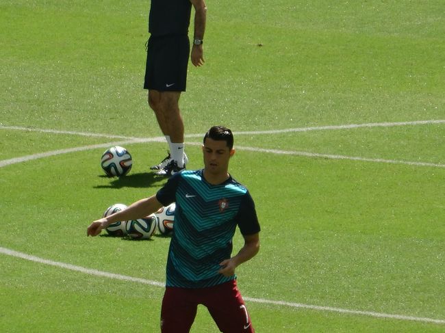 アップ中のロナウド