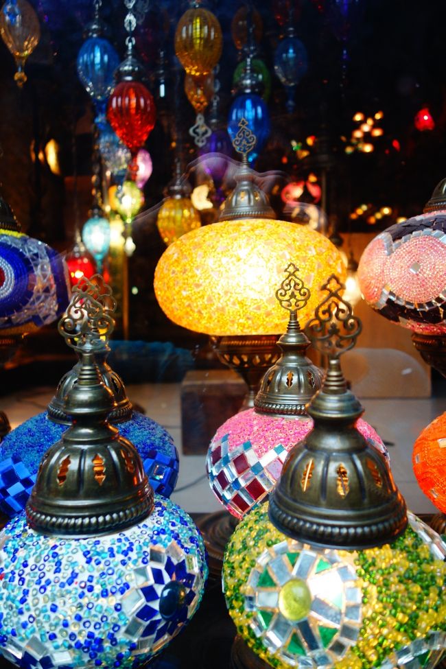 トルコのランプ、可愛過ぎ。<br />