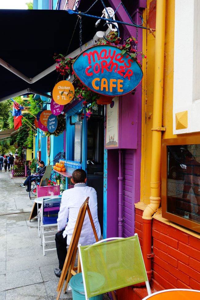 可愛いお店が並んでいた。