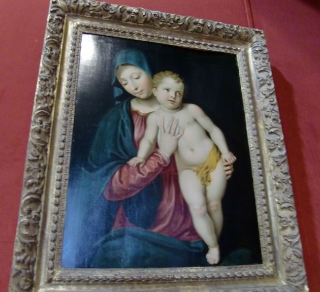 ジャン・ブーシェ：聖母と幼子。