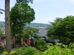 竜河山 大淵寺 (札所二十七番) 
観音堂から下を見るとこんなかんじ