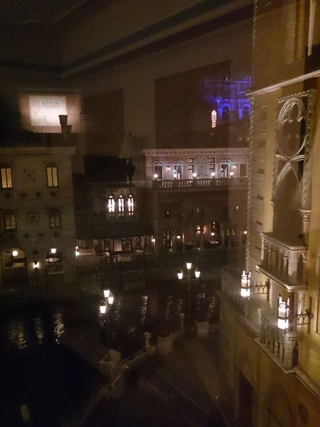 夜景にはタワーオブテラーとブロードウェイシアター☆<br />まだ21:50なのでパーク内のゲストが見えました。<br />ゴンドラの上から手を振ってる人がいたので何となく振り返してみたら、ゴンドラ全員のひとが一斉にこちらを見上げて、ぶんぶん手を振ってくれたのでビックリ！<br />母と一緒に一生懸命振り返しました(笑)\(^^)／\(^^)／