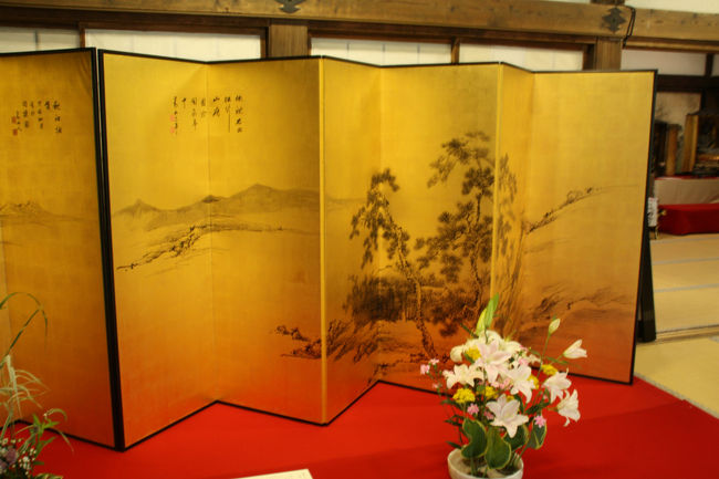 大安禅寺　屏風