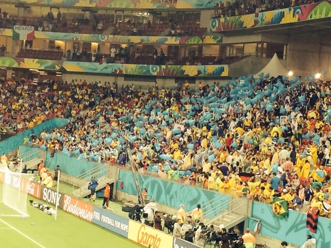 ギリシャ戦試合前 ナタール