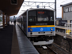 富士山駅からは、15時20分発の富士急行の普通電車に乗車。
これから、宿のある河口湖駅へと向かう。