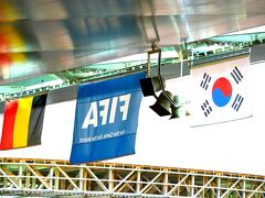 さて　今回はサンパウロでベルギー対韓国戦を観戦。

あ〜これが日の丸だったらなあぁぁ....。


.......韓国の国歌、生まれて初めて聞きました。