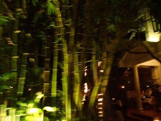 もの凄いピンぼけですが・・・・ごめんなさい！（滝汗）<br /><br />レストランの外観です。<br /><br />入り口の感じはホーチミンで入ったレストランに似ていました。<br /><br />もしかしてベトナムって皆、こう言う造り？？<br />って違いますよね？？<br /><br />さて、早朝から動いていたのでとても疲れました。<br /><br />明日も朝から観光です。<br />ハノイに来た一番の理由はタムコックです。<br />楽しみ〜〜♪<br />って事で、部屋に帰ってお風呂に入って飲んで（これ重要！）<br />明日に備えてお休みなさい〜〜〜〜zzzz<br />