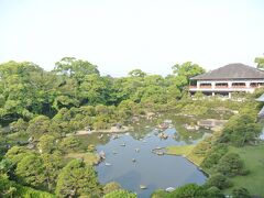 お部屋から松濤園
