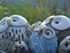 いやしの里根場のショップにて
