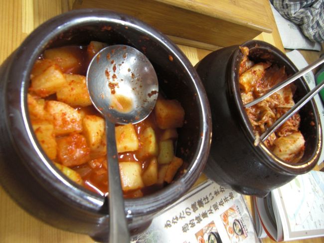 ここのカクテキはあっさりしていて病みつき♪