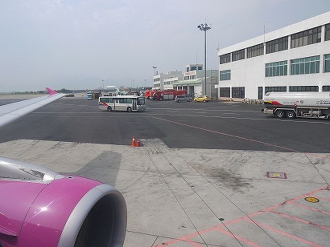 金海空港へ到着です。<br /><br />