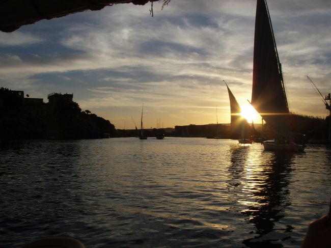 ナイルの夕景色です。