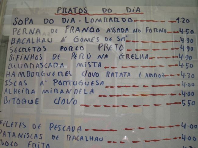 メニューはこんな感じ。