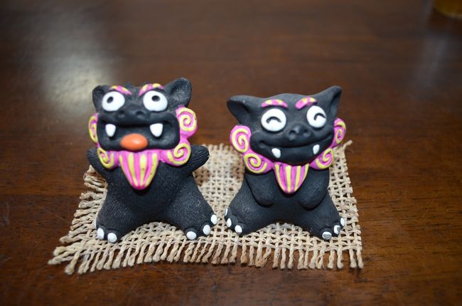 沖縄に行くたびに買って帰るシーサー。８個目となりました。