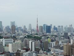 イーストビューの部屋からは東京タワーがきれいに見えました。