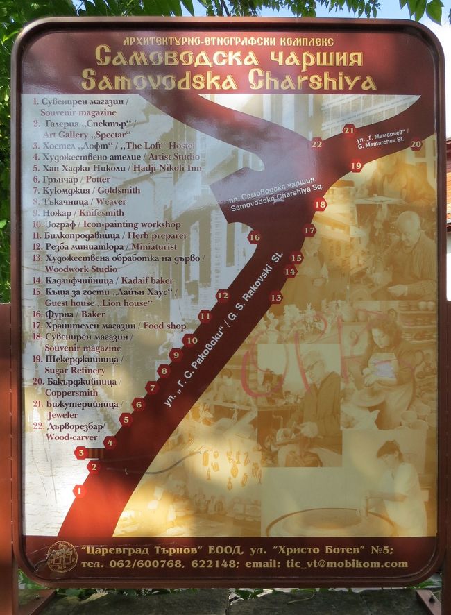 サモヴォドスカタ・チャルシャの案内図です。