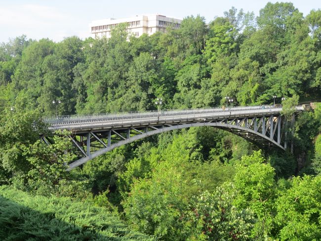 中洲へ渡る橋です。