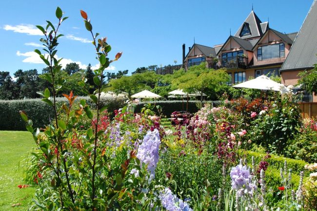 綺麗なイングリッシュガーデンもあり、子供を連れてのんびりするのにもいい場所です。