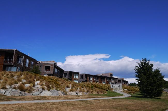 ようやくレイクテカポに到着。ホテルはPapper's Bluewater Resort。大晦日なので奮発してよいホテルを。