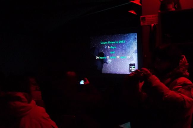 大晦日の特別イベント、夜空を眺めながらカウントダウンです。年明けと共にシャンパンで乾杯！花火とかはないですけど記憶に残る年越しとなりました。年末に滞在する方は是非。