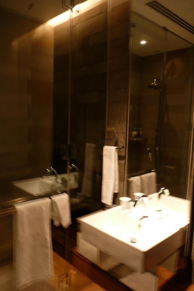 搭乗前にシャワーを浴びました。<br /><br />これから夜行フライトでSydneyに飛びます。