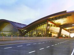 新空港の完成予想図。ドーハ新空港は工事が遅れ５月２７日グランドオ―プン。
間に合わず残念でした。３時間待ちでザグレブに出発です。