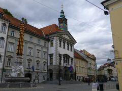 市庁舎周辺です。