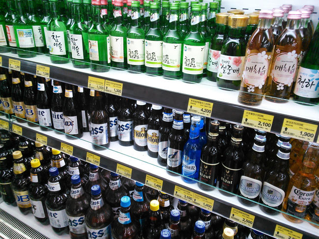 お酒も種類豊富です〜