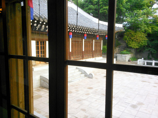 広い中庭？があります。<br />