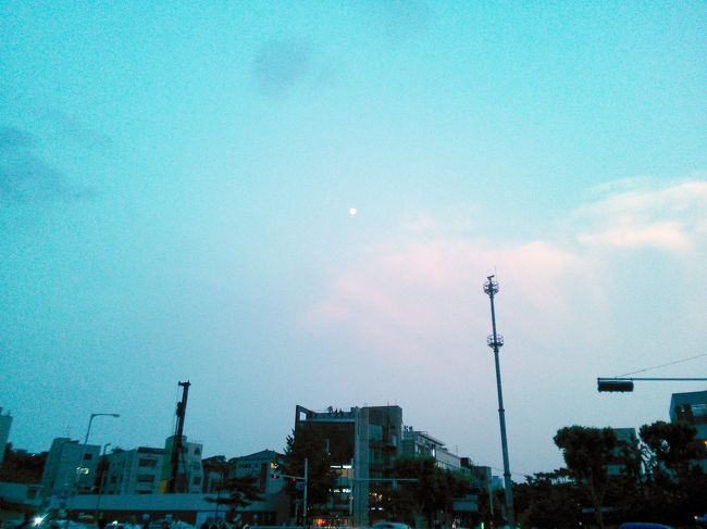 若干雲がかかってきましたが、十五夜のお月様を見ることができました！<br />