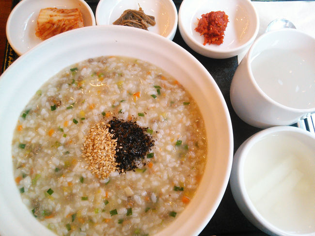 6日目最終日。<br /><br />朝はまたまた本粥のおかゆを。<br />安定のおいしさ(^_^)<br />