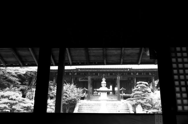 寺務所の一角にあるお部屋へ。<br />本堂の正面です。