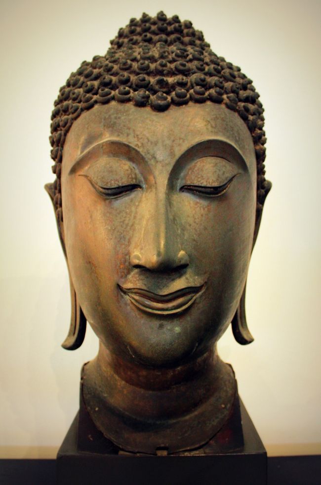 仏教美術 タイ 古銅 銅仏 如来坐像 スコータイ 仏像