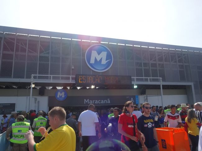 メトロのマラカナン駅