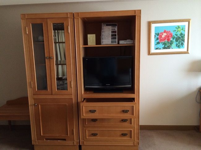 部屋も広め。おすすめのホテルです。