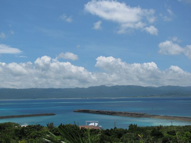 灯台がある高台からの眺め