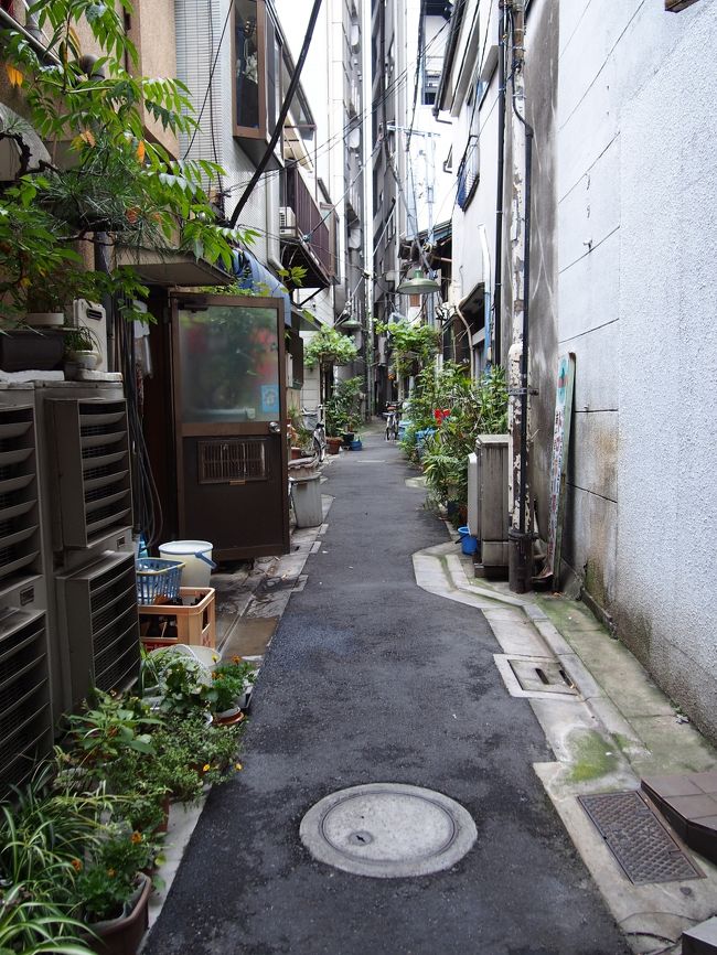 こういった細い路地裏は下町独特ですね。<br /><br />思わず迷い込みたくなってしまいます。