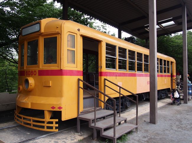 こちらには都電らしき車両が。<br /><br />この都電は6080といって昭和53年まで走っていた車両。<br /><br />戦後初めての新造車で昭和24年製造だそうです。