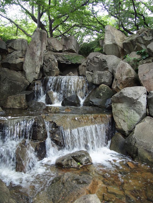 足が浸けられるくらいの水量の遊び場が三カ所。<br /><br />ここもお子さん連れで賑わっていました。<br /><br />マナーを守って楽しみましょう！