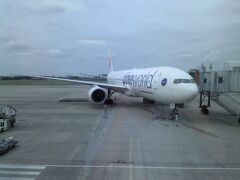 大阪伊丹10:30発のJAL112便で東京に向かいます。
関空からのLCCも検討したのですが、時間が悪いのと、JALが特割で10690円で、LCCより2000円ほど高いのですが、時間や成田からのアクセス、荷物積込、事前座席指定、マイルを考えると、JALが一番おトクだと判断しました。
搭乗したのは、リニューアルされた機体で、黒のレーザー張りシート、シートピッチを従来のタイプより5センチ拡大させたそうです。
では、東京に帰ります。