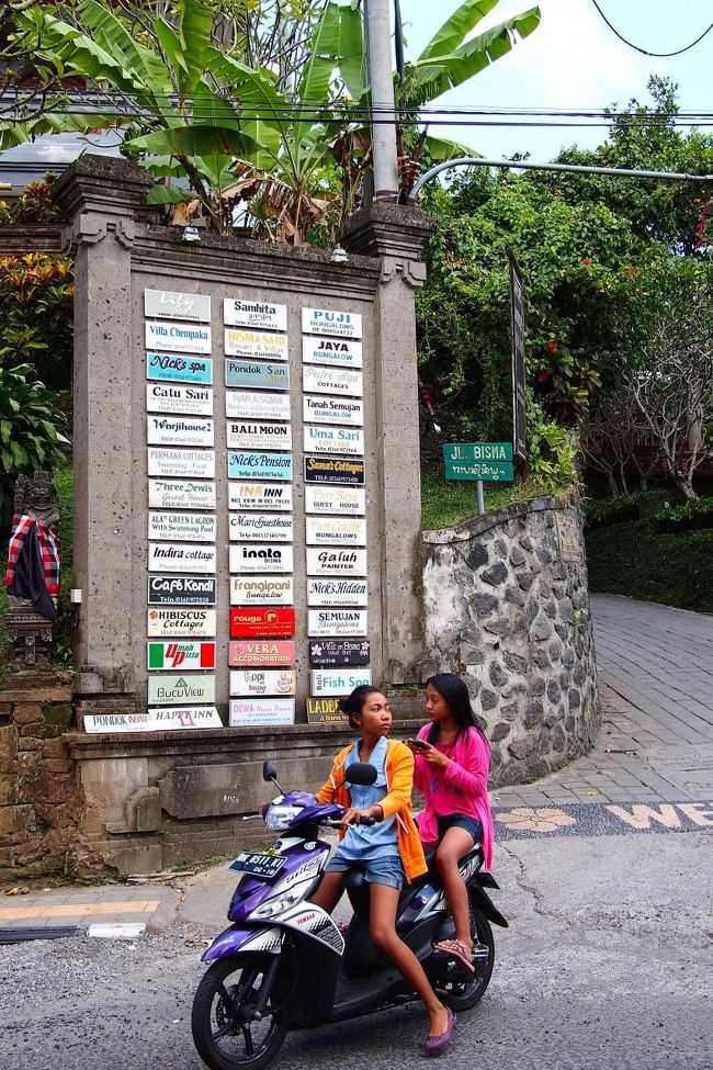 ビスマ通りの入口。<br />狭い路地の奥には看板の数だけ店やHOTELが立ち並ぶ。　