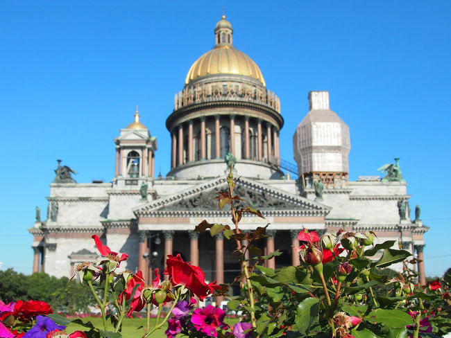 サンクトペテルブルク1日目～聖イサク大聖堂＆血の上の教会～【夏の