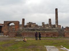 ポンペイ遺跡　ジュピターの神殿（Tempio di Giove）
