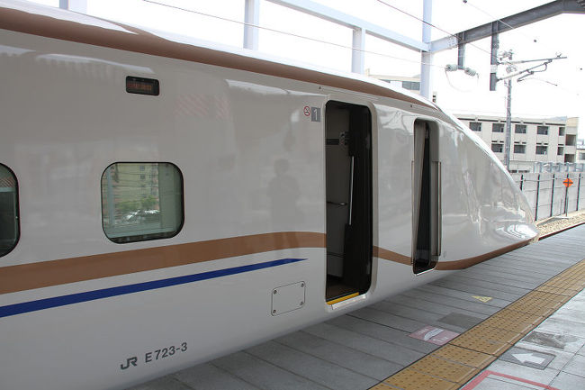 JR東日本 新型車両 長野新幹線 「E7系 あさま」 初乗車です (^o