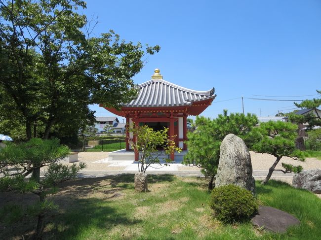 向こうに見えるのは、今年できたばかりの行基堂ですね♪